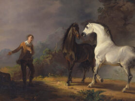 Gulliver Addressing the Houyhnhnms -Sawrey Gilpin